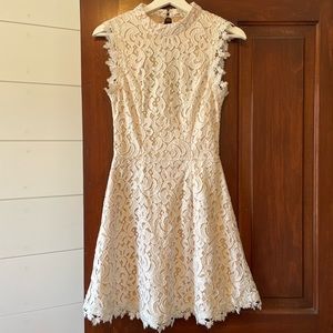 Francesca’s White lace dress